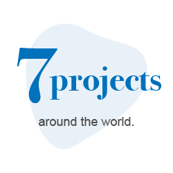 EMCC supported 7 projects around the world
