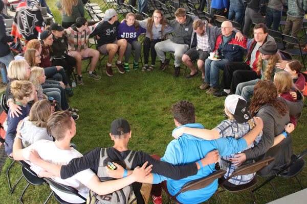 Small Group at Pitch & Praise